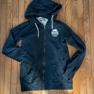 Roots zip up sweater